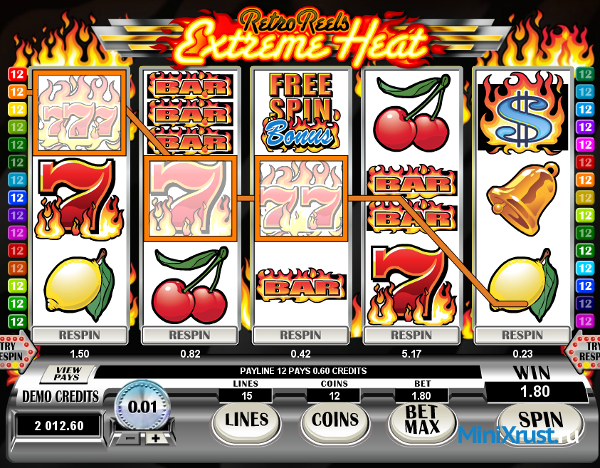 Казино jet casino и автомат Extreme Heat